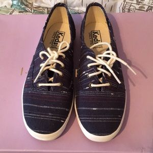 Keds Navy Stripe Canvas
